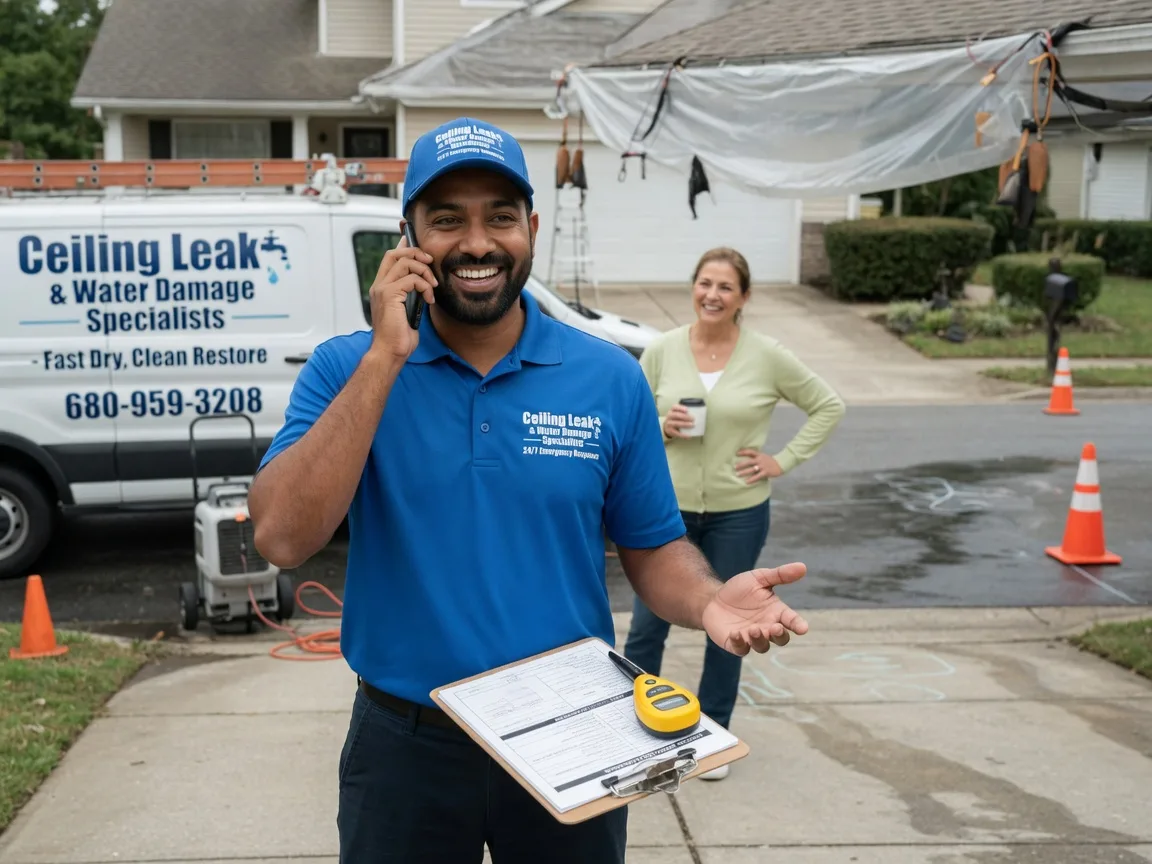 Ceiling Leak Cleanup Garrison, MN FAQs